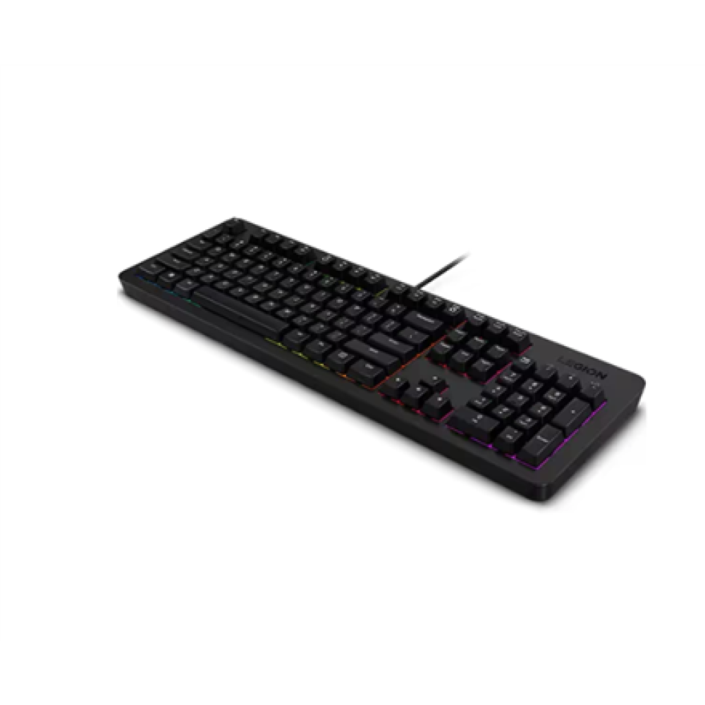 Lenovo Gaming Keyboard , Legion K310 RGB , Keyboard , Wired , US English , Black , USB 2.0 , Membrane