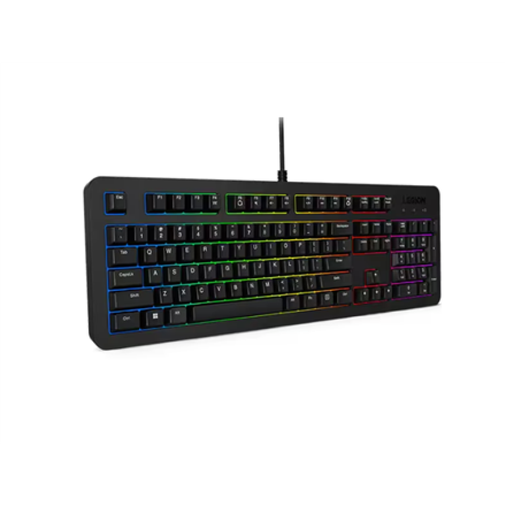 Lenovo Gaming Keyboard , Legion K310 RGB , Keyboard , Wired , US English , Black , USB 2.0 , Membrane