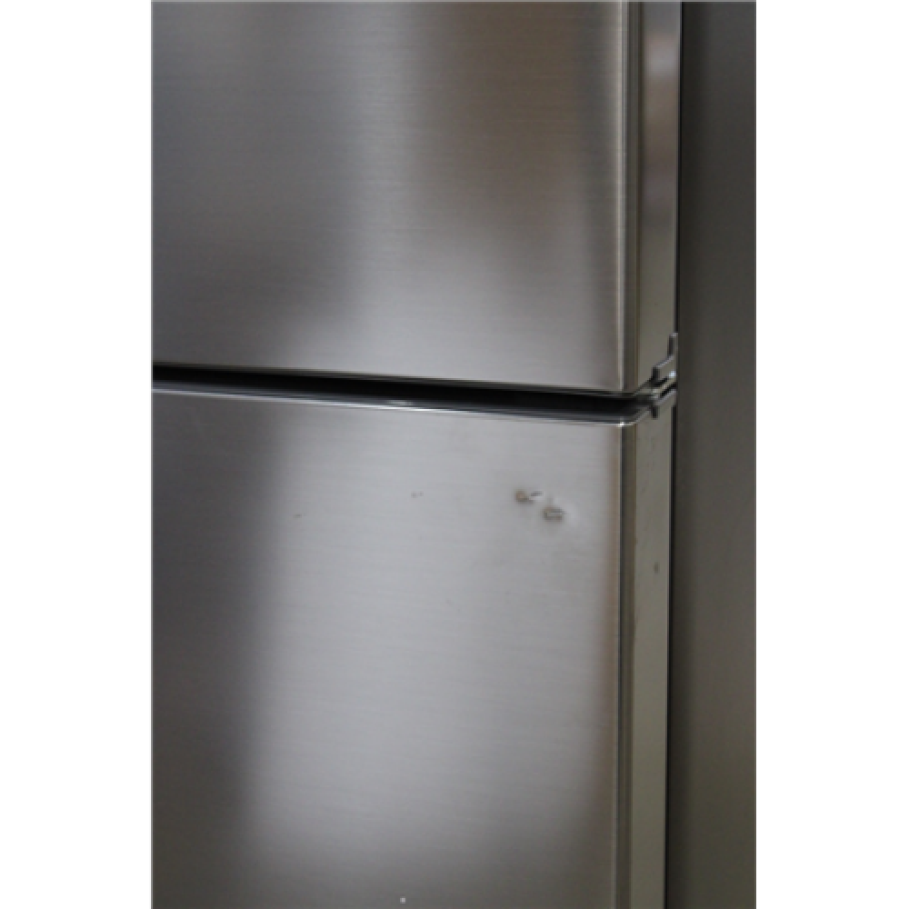 SALE OUT. Hitachi Refrigerator R-V541PRU0 (BSL) Energy efficiency class F, Free standing, Double Door, Height 183.5 cm, No Frost system, Fridge net capacity 333 L, Freezer net capacity 117 L, 41 dB, Brilliant Silver, DAMAGED PACKAGING, DENTS AND SCRATCHES
