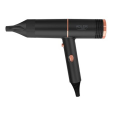 Adler Hair Dryer , AD 2278 , 1400 W , Number of temperature settings 2 , Ionic function , Black