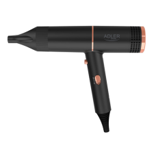 Adler Hair Dryer , AD 2278 , 1400 W , Number of temperature settings 2 , Ionic function , Black