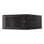 Lanberg , Rack cabinet 19 wall-mounted 4U 600 fast assembly (flat pack) , WFFA-5604-10B , Black