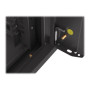 Lanberg , Rack cabinet 19 wall-mounted 4U 600 fast assembly (flat pack) , WFFA-5604-10B , Black