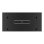 Lanberg Rack cabinet 19 wall-mounted 4U 600 fast assembly (flat pack), black , Lanberg