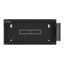 Lanberg , Rack cabinet 19 wall-mounted 4U 600 fast assembly (flat pack) , WFFA-5604-10B , Black
