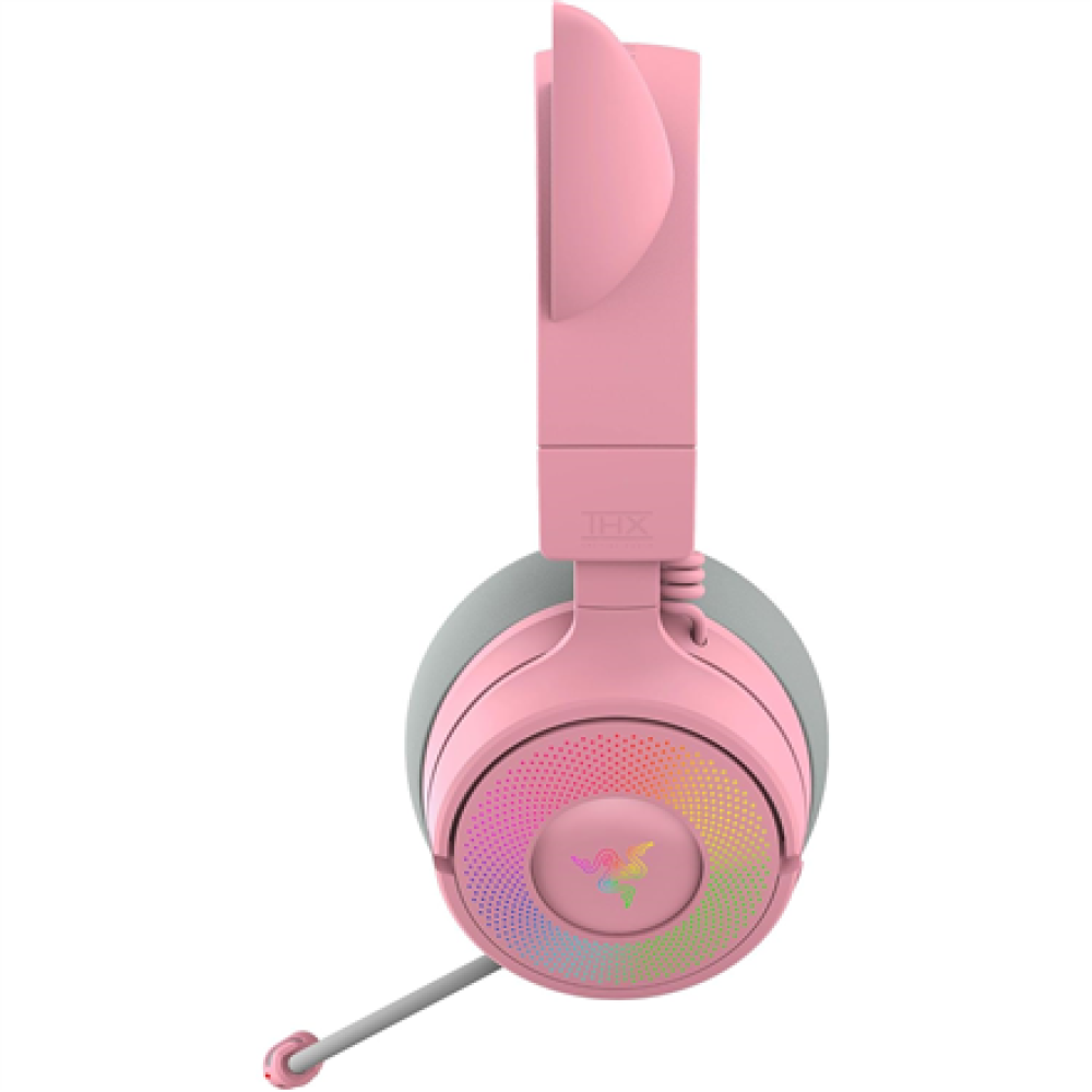 Razer Headset , Kraken Kitty V3 Pro , Wireless/Wired , Over-Ear , Wireless , Quartz