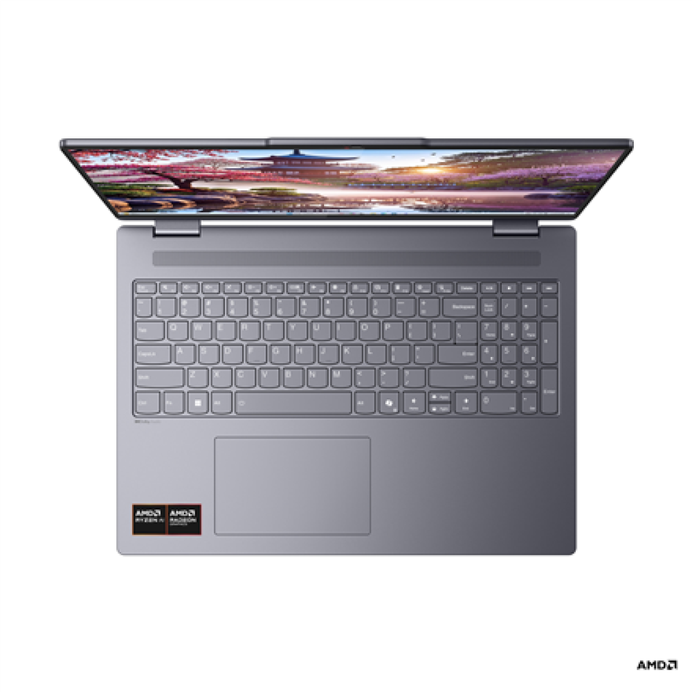 Lenovo IdeaPad 5 2-in-1 16AKP10 , Luna Grey , 16 , IPS , Touchscreen , WUXGA , 1920 x 1200 pixels , Glossy , AMD Ryzen AI 7 , 350 , 16 GB , Soldered LPDDR5x , Solid-state drive capacity 512 GB , AMD Radeon 860M Graphics , Windows 11 Home , 802.11ax , Blue