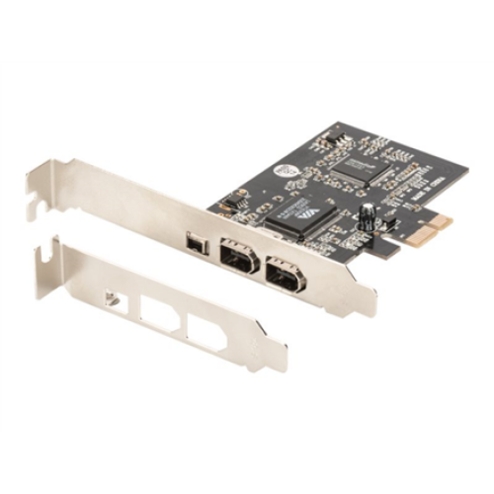 Digitus , IEEE 1394a Interface Card, PCI express, 4 Port 1x ext. 1394mini, 2x ext./1x int. 1394a Ports , DS-30201-5