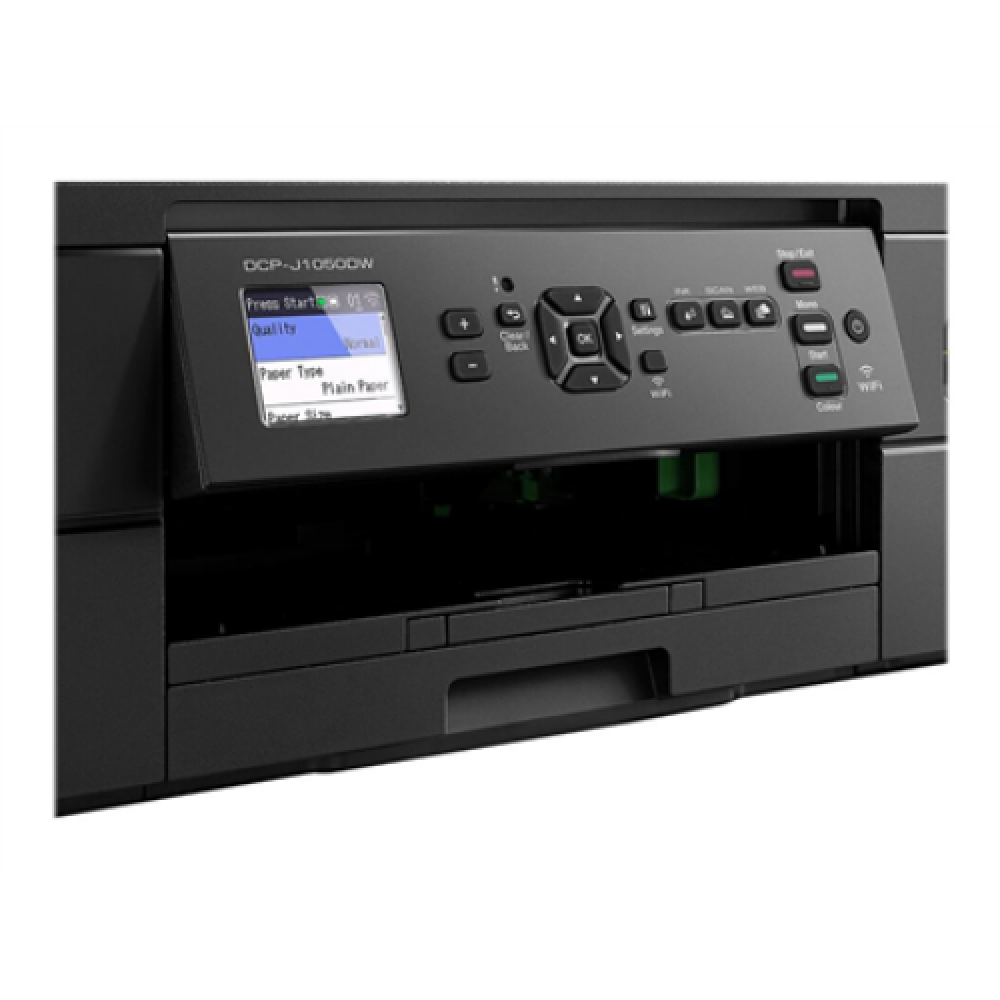 Brother Multifunction Printer , DCP-J1050DW , Inkjet , Colour , All-in-one , A4 , Wi-Fi , Black
