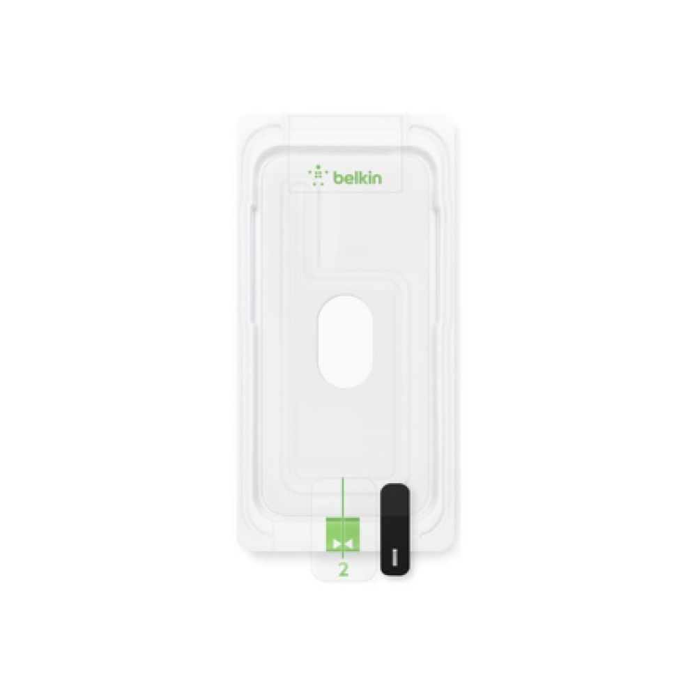 Belkin , ScreenForce , Privacy Anti-Microbial Screen Protector , Apple , For iPhone 13/13 Pro , Tempered Glass , Privacy glass