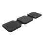 Fixed , Wireless Foldable Charger 3in1 Flex for Samsung , FIXFLE-SA-BK