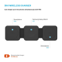 Fixed , Wireless Foldable Charger 3in1 Flex for Samsung , FIXFLE-SA-BK