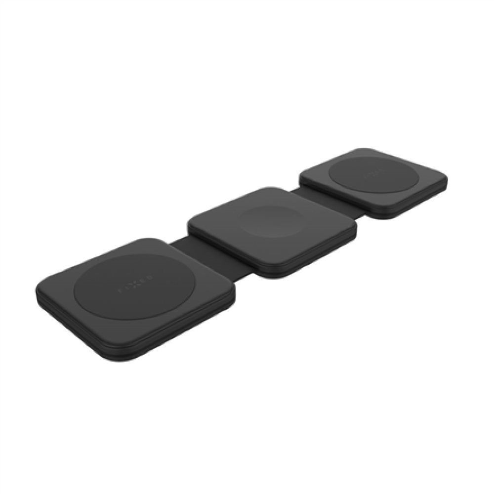 Fixed , Wireless Foldable Charger 3in1 Flex for Samsung , FIXFLE-SA-BK