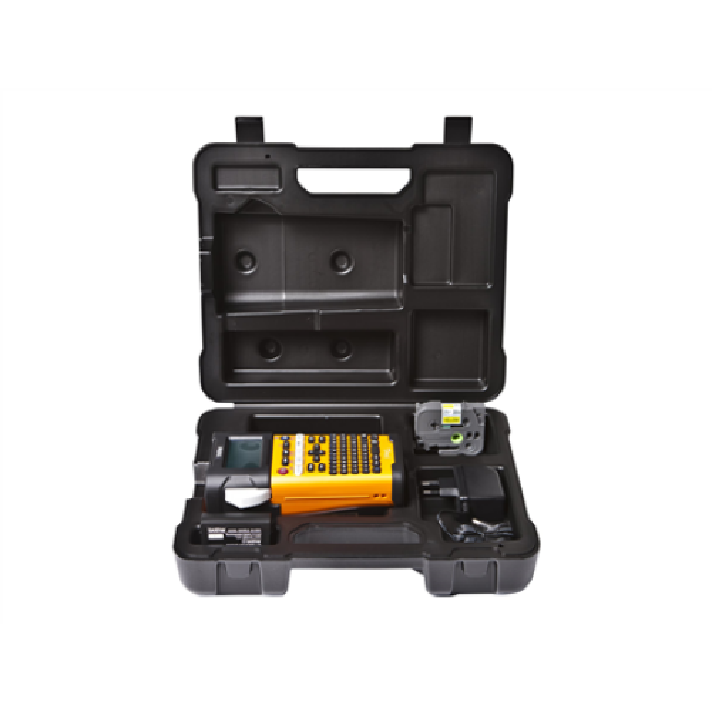Brother PT-E300VP , Mono , Thermal , Label Printer , Maximum ISO A-series paper size Other , Black, Orange