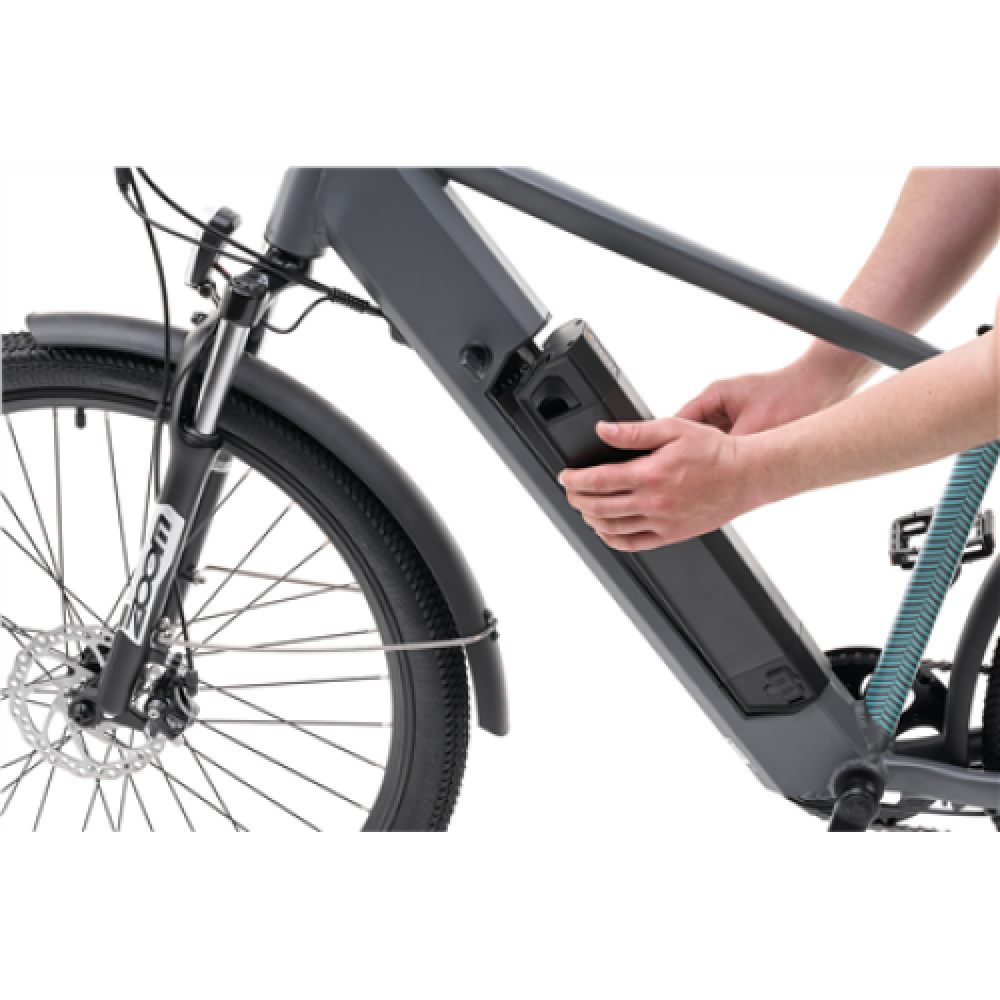 Lancia Genio E-Bike, City E-Bike, Motor power 250 W, Wheel size 27.5 , Warranty 24 month(s), Silver