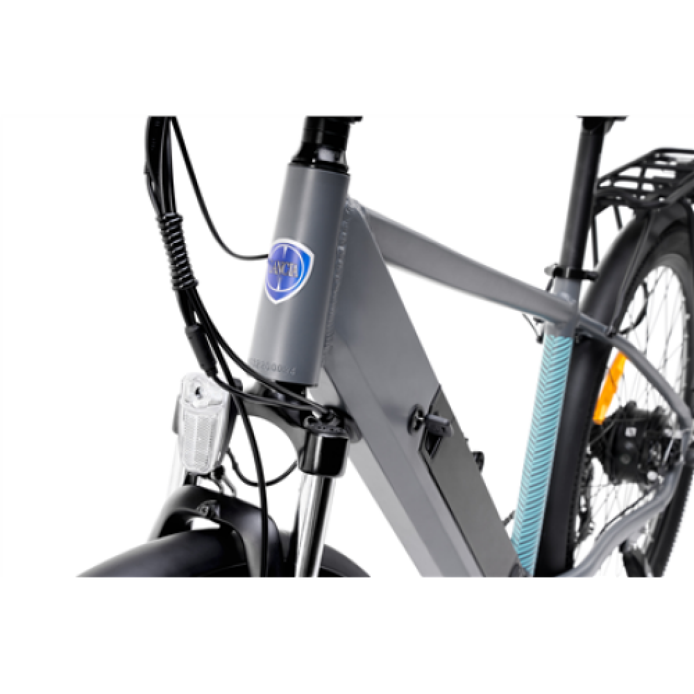 Lancia Genio E-Bike, City E-Bike, Motor power 250 W, Wheel size 27.5 , Warranty 24 month(s), Silver