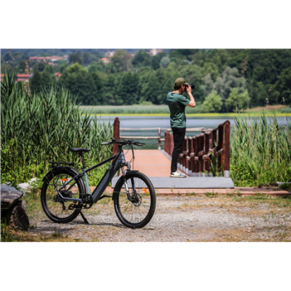 Lancia Genio E-Bike, City E-Bike, Motor power 250 W, Wheel size 27.5 , Warranty 24 month(s), Silver