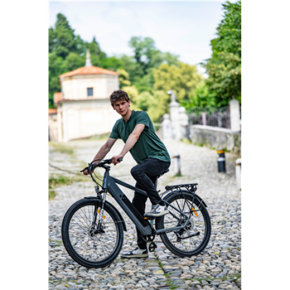 Lancia Genio E-Bike, City E-Bike, Motor power 250 W, Wheel size 27.5 , Warranty 24 month(s), Silver