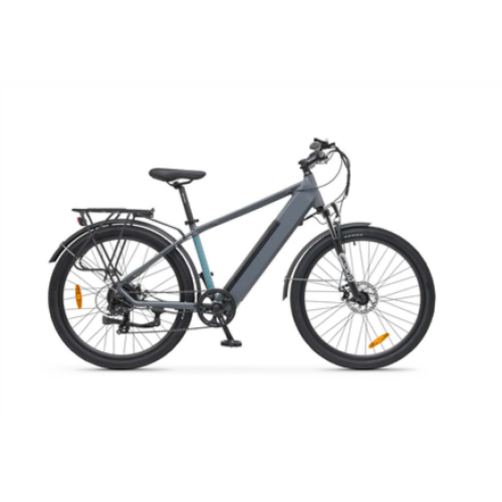 Lancia Genio E-Bike, City E-Bike, Motor power 250 W, Wheel size 27.5 , Warranty 24 month(s), Silver