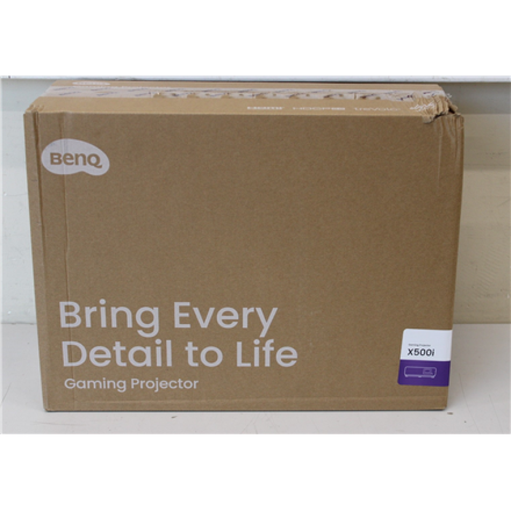 SALE OUT. Benq X500i , 4K UHD (3840 x 2160) , 2200 ANSI lumens , White/Black , DAMAGED PACKAGING , Wi-Fi