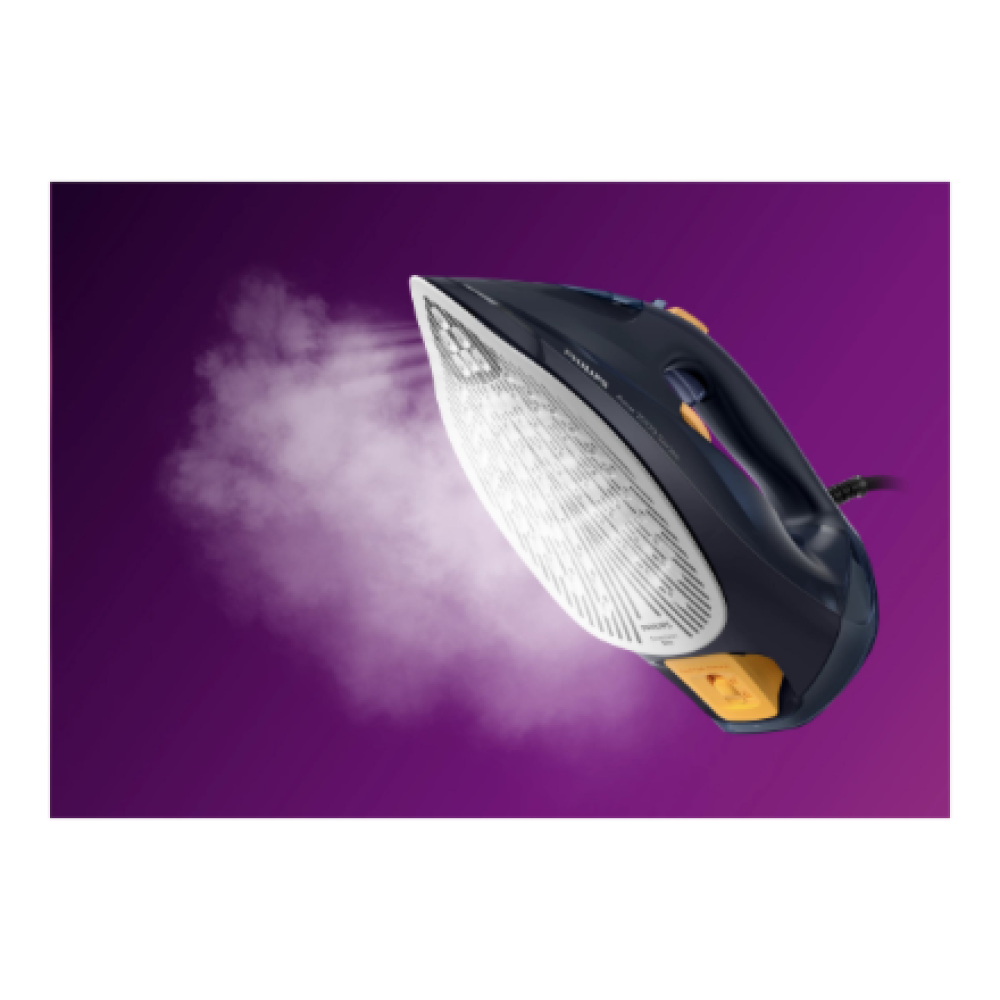 Philips DST7060/20 7000 Series , Steam Iron , 3000 W , Water tank capacity 300 ml , Continuous steam 55 g/min , Steam boost performance 250 g/min , Blue/Yellow