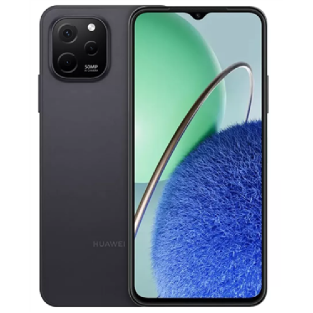 Huawei nova Y61 Midnight Black, 6.52 , IPS LCD, 720 x 1600, Internal RAM 4 GB, 64 GB, microSDXC, Dual SIM, Main camera 50+2+2 MP, Secondary camera 5 MP, EMUI, 12, 5000 mAh, no Google Play Services