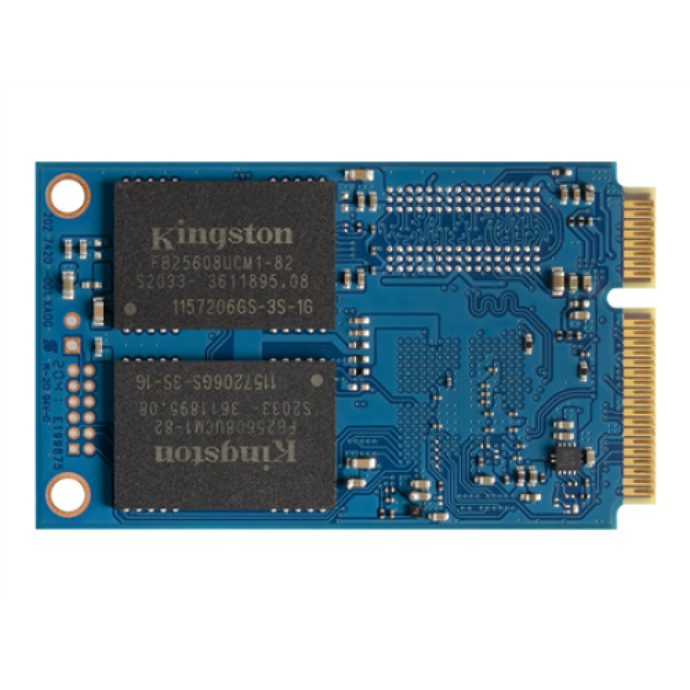 Kingston , KC600 , 256 GB , Solid-state drive interface mSATA , Read speed 550 MB/s , Write speed 500 MB/s