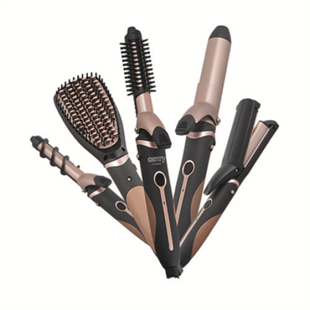 Camry , Hair Styler , CR 2024 , 1200 W , Black/Rose gold