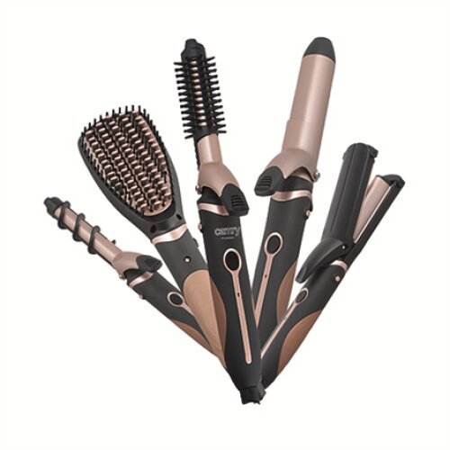 Camry , Hair Styler , CR 2024 , 1200 W , Black/Rose gold