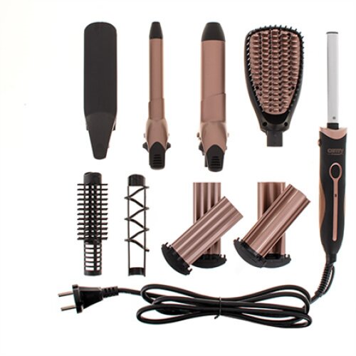 Camry , Hair Styler , CR 2024 , 1200 W , Black/Rose gold