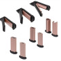 Camry , Hair Styler , CR 2024 , 1200 W , Black/Rose gold