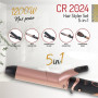 Camry , Hair Styler , CR 2024 , 1200 W , Black/Rose gold