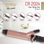 Camry , Hair Styler , CR 2024 , 1200 W , Black/Rose gold