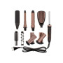 Camry , Hair Styler , CR 2024 , 1200 W , Black/Rose gold
