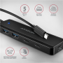 AXAGON USB-C 5Gbps TRAVEL Hub , HUE-C2C