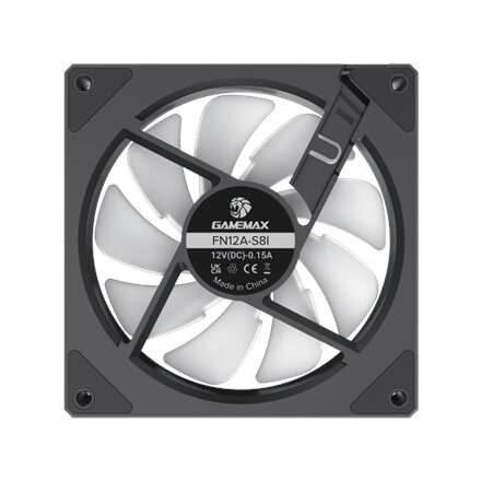 Gamemax Case Fan , FN12A-S8I , Black