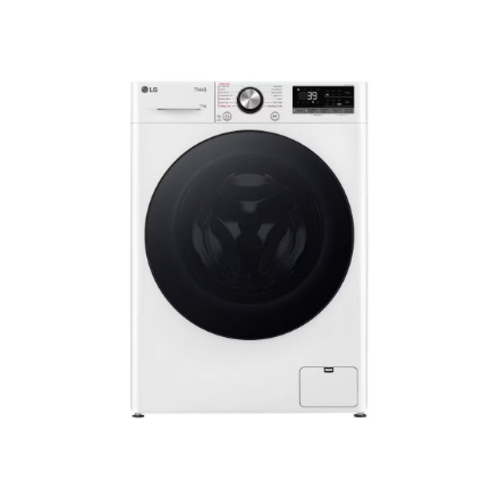 LG , Washing Machine , F4WR711S2W , Energy efficiency class A - 10% , Front loading , Washing capacity 11 kg , 1400 RPM , Depth 55.5 cm , Width 60 cm , Display , LED , Steam function , Direct drive , Wi-Fi , White