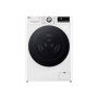 LG , Washing Machine , F4WR711S2W , Energy efficiency class A - 10% , Front loading , Washing capacity 11 kg , 1400 RPM , Depth 55.5 cm , Width 60 cm , Display , LED , Steam function , Direct drive , Wi-Fi , White