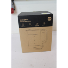 SALE OUT. Xiaomi Electric Glass Kettle EU , Xiaomi , Electric Glass Kettle EU , Electric , 2200 W , 1.7 L , Glass , 360° rotational base , Black/Stainless Steel , DEMO, MISSING: MANUALS AND INNER PACKAGING