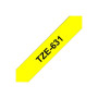 Brother , TZe-631 Laminated Tape , Black on Yellow , TZe , 8 m , 1.2 cm