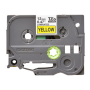 Brother , TZe-631 Laminated Tape , Black on Yellow , TZe , 8 m , 1.2 cm