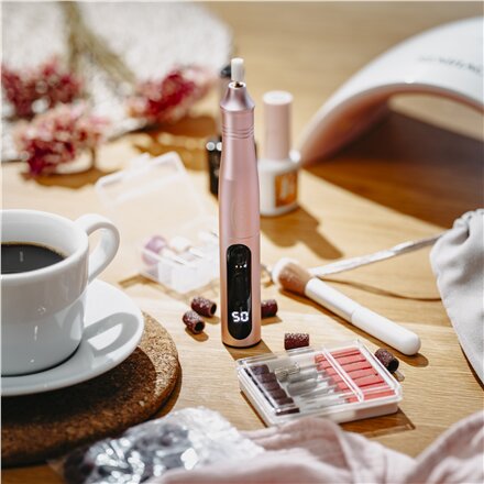 Adler , Electric Nail Drill Set , AD 2181 , Number of power levels 5 , Pink
