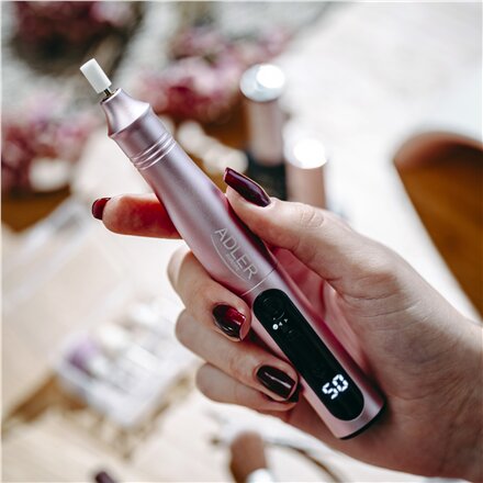 Adler , Electric Nail Drill Set , AD 2181 , Number of power levels 5 , Pink