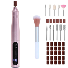 Adler , Electric Nail Drill Set , AD 2181 , Number of power levels 5 , Pink