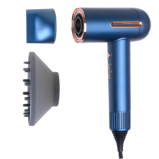 Adler Hair Dryer , AD 2271 SUPERSPEED , 1500 W , Number of temperature settings 6 , Ionic function , Diffuser nozzle , Blue