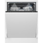 BEKO Dishwasher , BDIN38542P , Built-in , Width 60 cm , Number of place settings 15 , Number of programs 8 , Energy efficiency class C , Display , AquaStop function , White