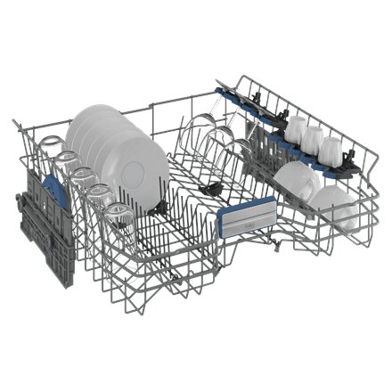 BEKO Dishwasher , BDIN38542P , Built-in , Width 60 cm , Number of place settings 15 , Number of programs 8 , Energy efficiency class C , Display , AquaStop function , White