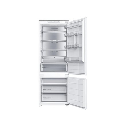 Midea Refrigerator , MDRE554FGD01D , Energy efficiency class D , Built-in , Combi , Height 195.3 cm , No Frost system , Fridge net capacity 298 L , Freezer net capacity 105 L , 29 dB , White