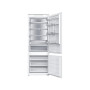 Midea Refrigerator , MDRE554FGD01D , Energy efficiency class D , Built-in , Combi , Height 195.3 cm , No Frost system , Fridge net capacity 298 L , Freezer net capacity 105 L , 29 dB , White