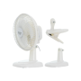 Adler , Fan with clip , AD 7317 , Table Fan , White , Diameter 15 cm , Number of speeds 2 , 30 W , No
